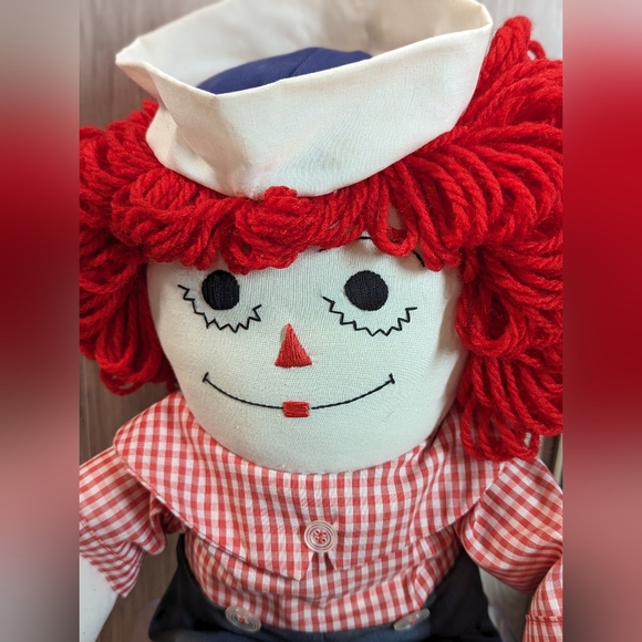 Raggedy Ann & Andy Dolls Vintage 25" - Picture 5 of 9